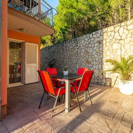 Palma -studio With Balcony And Sea View Mali Apartment